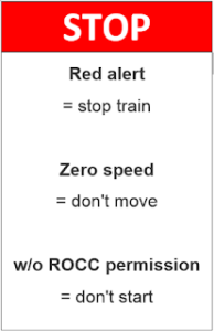 DC Metro - how to stop a train - updated